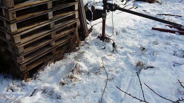 Установка столбов в сложный грунт