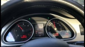Audi Q7 3.0 tdi Разгон с 0 до 100