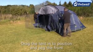 Как правильно устанавливать кемпинговую палатку Outwell