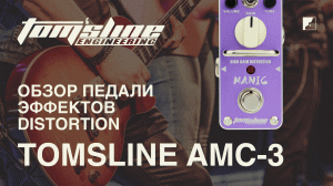 Обзор педали эффектов TOMSLINE AMC-3