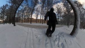 Покатушки с падениями! Моноколесо зимой, ninebot z10  в СПб Парк Победы. Падения на моноколесе!