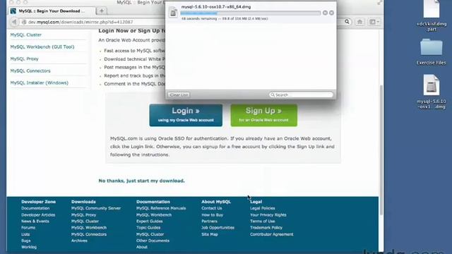 013  Установка MySQL на МАК (Lynda.com) Изучаем Php