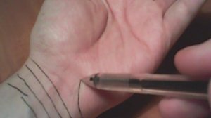 Хиромантия, Линии на руке: Возможность иметь детей. Знаки бесплодия на руке.