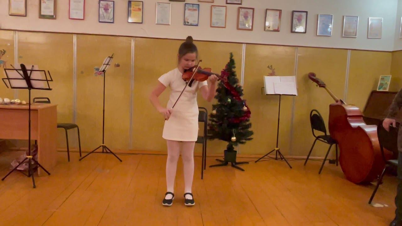 Л. ван Бетховен "Контрданс". Исп. Рената Аслаева. Климовская ДМШ. смотреть онлайн