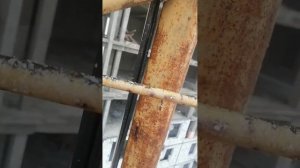 Как мы поднимаемся на башенный кран, при                     морозе.