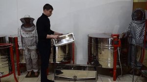 Новинка ! Горизонтальный бак-отстойник для фильтрации меда.