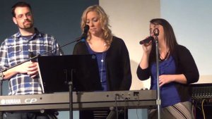 "Bless the Lord, Oh My Soul" --  Amanda Parsons, Kerri Hardwick and David Hardwick at The River Roo
