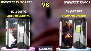 Unihertz Tank 3 Pro vs Unihertz Tank 3 - What sets both rugged phones apart? 🤔