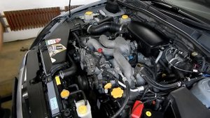 1-ый запуск после замены комплекта ГРМ: стук натяжителя Subaru Legacy BP5 EJ204