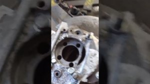 колокол и переходная пластина с мерсовского 615 - 616 - 617 мотора под уазовскую коробку