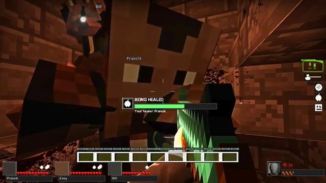 left 4 dead minecraft map смотреть онлайн