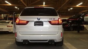 BMW F85 X5 M with Eisenmann Race Exhaust. Startup + Revs