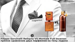 Filippo Sorcinelli Reliqvia VS Montale Full Incense: прямое сравнение двух парфюмов на тему ладана