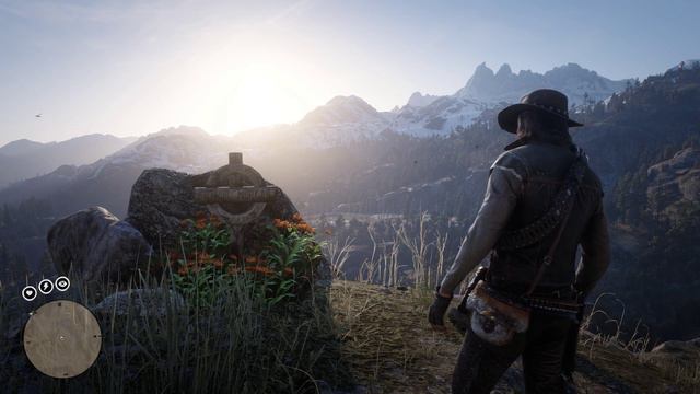 Red Dead Redemption 2 на 100%  -  Джон Марстон на могиле Артура Моргана