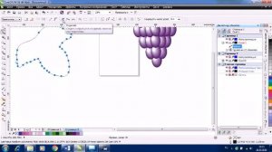 CorelDRAW Х6.Группирование,выравнивание объектов.Инструмент Перетекание и Художественное оформление