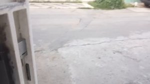 Ручка невидимка с замком на калитке