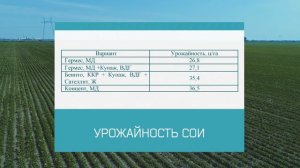 ЗАЩИТА СОИ ОТ СОРНЯКОВ