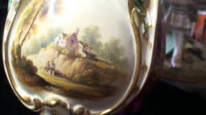 Моя коллекция смешного фарфора 147 Coalport John Rose 19 век Англия