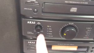AKAI AC-MX92 CD Radio Double Cassette Stereo System