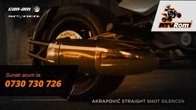 Spyder Roadster de la Atvrom. Adrenalina, viteza si confort ! смотреть онлайн