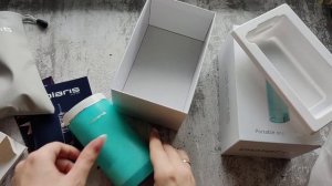 Складной портативный ирригатор для полости рта Polaris PWF 0103T. Распаковка.