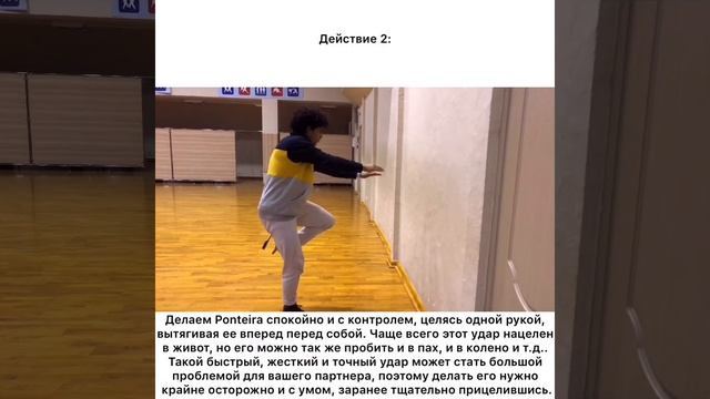 Capoeira technique. Ep.51: Ponteira (Понтейра) - острие! [Special by Professor Manchinha] смотреть онлайн