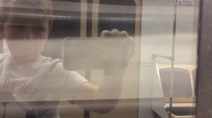 Поездка по замоскворецкой линии московского метро от станции Алма- Атинская до Красногвардейской.