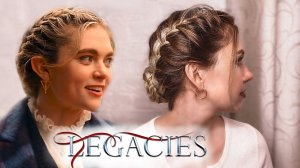 Деловая прическа на экзамены, в офис \ Прическа Лиззи Зальцман из "Наследие" \  Lizzie Saltzman Hair