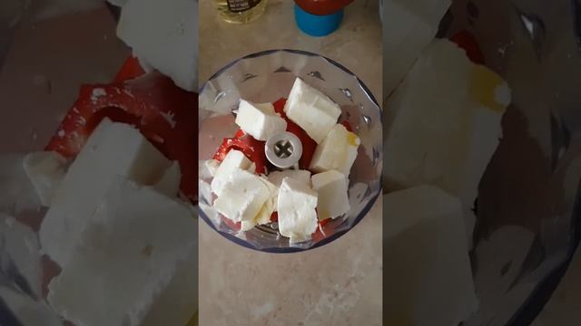 Тирокафтери. Острая закуска из феты. Рецепт приготовления. Греческая кухня.