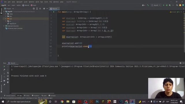 Curso de Kotlin Android desde 0 video 9 - Arrays 2 смотреть онлайн