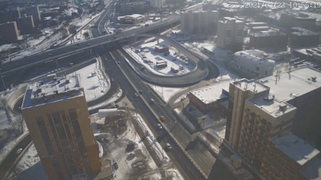 Москва - Нижегородская улица - веб камера 23.02.2021, 07:56 смотреть онлайн