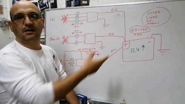 Como revisar el sistema de carga de la Moto trifasico con pinza смотреть онлайн