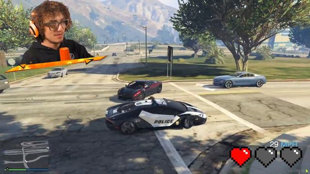 Upgrading NOOB to WORLD'S STRONGEST $1,000,000,000 GOD Police Car in GTA 5! смотреть онлайн