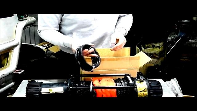 Обзор лебедки 4х4 EWB9500 (черная) смотреть онлайн