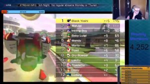 RACING RAINBOW ROAD / Mario Kart 8 Deluxe / The Insomniacs Stream #740