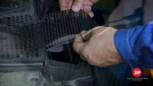 Установка защитной сетки