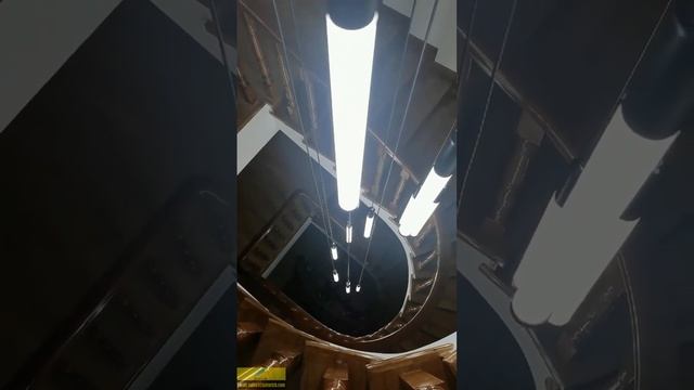 360° Cylindrical LED Multi Light Chandelier смотреть онлайн