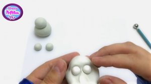 ОЛАФ лепим из пластилина ХОЛОДНОЕ СЕРДЦЕ лучший олаф как живой Olaf Snowman Frozen