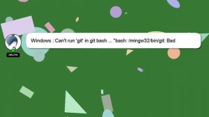 Windows : Can't run 'git' in git bash ... "bash: /mingw32/bin/git: Bad address"