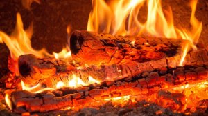 Звуки горящего камина. Звуки огня и горящих дров