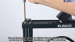ELEGOO Neptune 4 Pro: How to adjust the eccentric wheel of Z-axis?