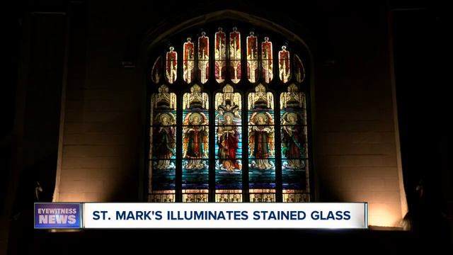 St. Mark's stained glass windows lit dusk to dawn смотреть онлайн