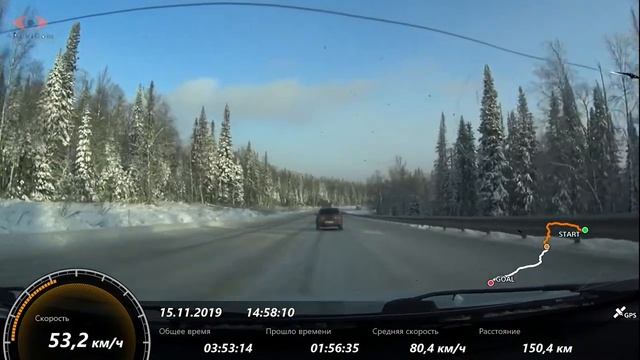 Сибирь Хакасия Дорога Зимой из Красноярска смотреть онлайн