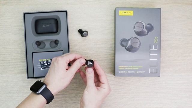 Jabra Elite 75t. Распаковка смотреть онлайн