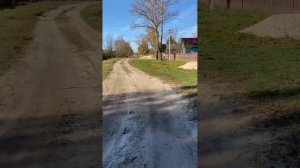 Катание на мотоцикле Иж Планета 5 | Мама и Папа катаются на мотоцикле