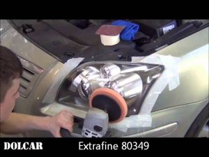 Как полировать фары Toyota Avensis