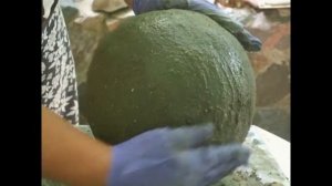 декоративные шары из бетона своими руками / DIY decorative concrete balls