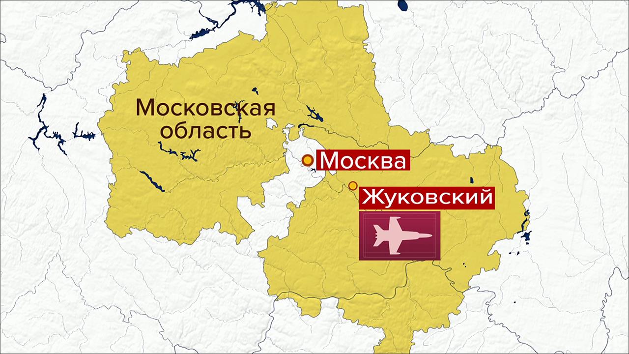 В Подмосковье разбился истребитель МиГ-29