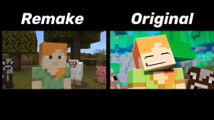 Angry Alex vs Angry Alex in Minecraft