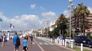 Ницца прогулка по Английской набережной Nice Promenade des Anglais